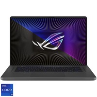 Laptop Gaming ASUS ROG Zephyrus G16 GU603VU cu procesor Intel Core i9-13900H pana la 5.40 GHz, 16", QHD+, IPS, 240Hz, 16GB DDR4, 1TB SSD, NVIDIA GeForce RTX 4050 6GB GDDR6 TGP 120W, No OS, Eclipse Gray