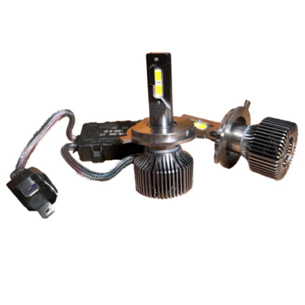 Kit led H4 LED-H© R4 Series 6000k 15000 lumeni 110W/set - eMAG.ro