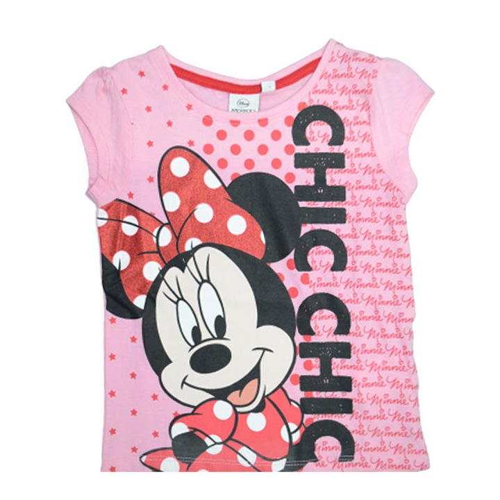 Rovid ujju lany polo Minnie E Plus M T110323-1-104, rozsaszin 91863