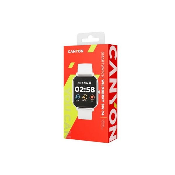 Smartwatch Canyon Wildberry SW74, ecran TFT 1.3", Bluetooth, Curea ...