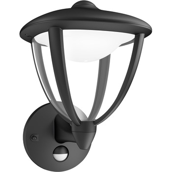 Felinar cu senzor de miscare, Philips myGarden Robin, LED inclus 1x4.5W, IP44, Negru Felinar cu senzor de miscare, Philips myGarden Robin, LED inclus 1x4.5W, IP44, Negru