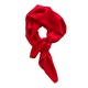 Esarfa dama, tip batic, forma patrata, uni, subtire, Silk Soft Touch, Bright Red, 70x70cm, Rosu