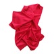 Esarfa dama, tip batic, forma patrata, uni, subtire, Silk Soft Touch, Bright Red, 70x70cm, Rosu