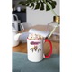 Cana personalizata cu imprimeu Desene - Powerpuff girls model 2, Ceramica, 330 ml, Maner si interior Rosu