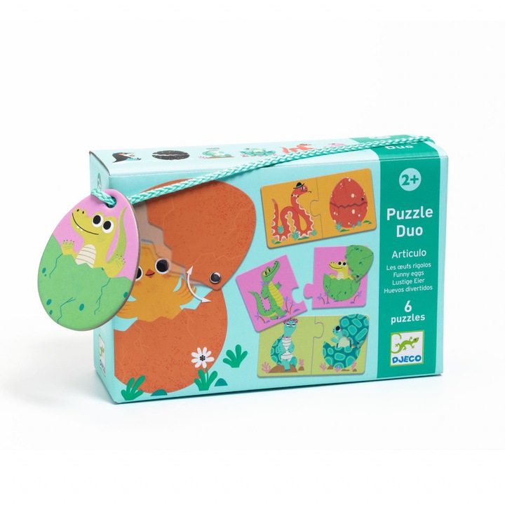 Puzzle duo Djeco, Din ou
