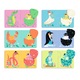 Puzzle duo Djeco, Din ou