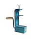 Masina de facut taitei ungureasca. culoare albastra. dimensiunea de taiere 1mm. cilindrii de taiere din cupru