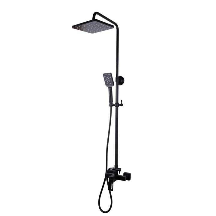 Coloana de dus TRENDY’S, cu doua functii, negru mat