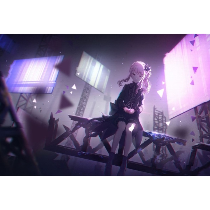 Poster Akiyama Mizuki In Hatsune Miku Colorful Stage, 61x90cm, poster2448, Zumzeria ®, Multicolor