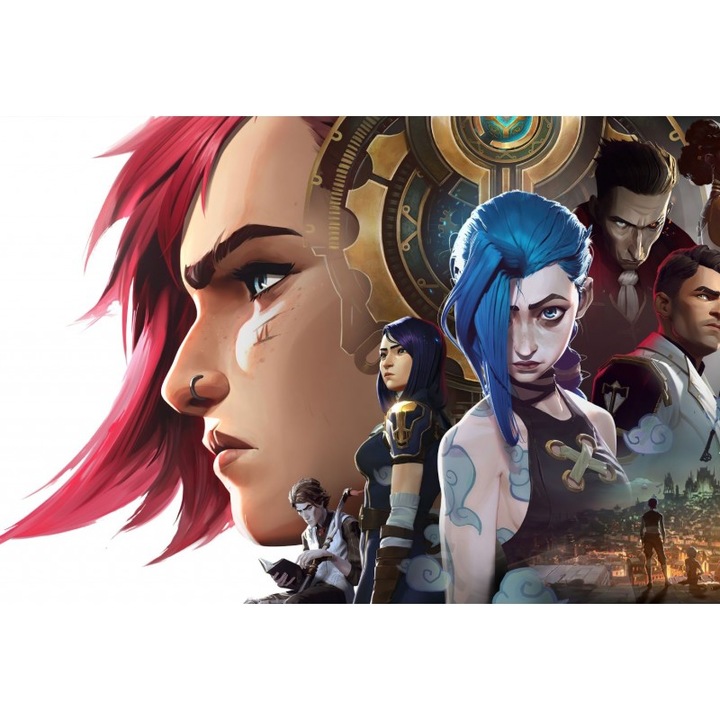 Poster Arcane Lol, 61x90cm, poster2351, Zumzeria ®, Multicolor