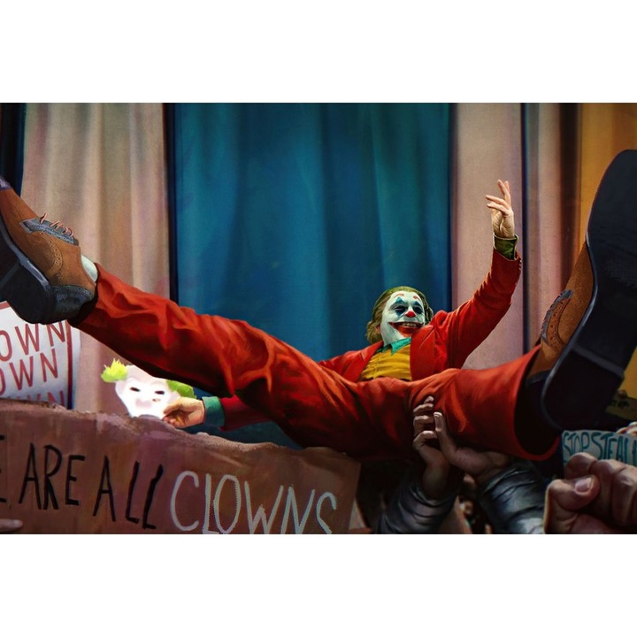 Poster We Are All Clowns, 61x90cm, poster2190, Multicolor