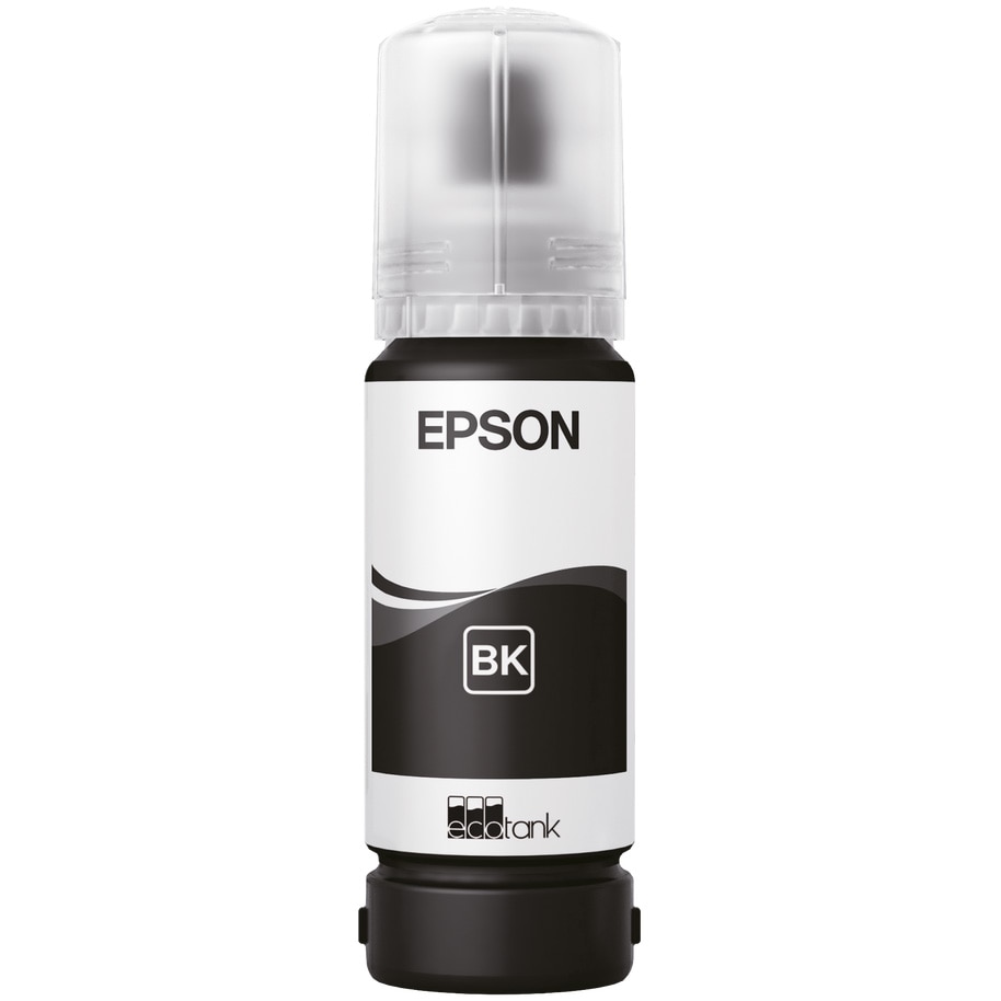 Cartus cerneala Epson 108 Negru (70ml), Original, pt Epson EcoTank L8050, L18050