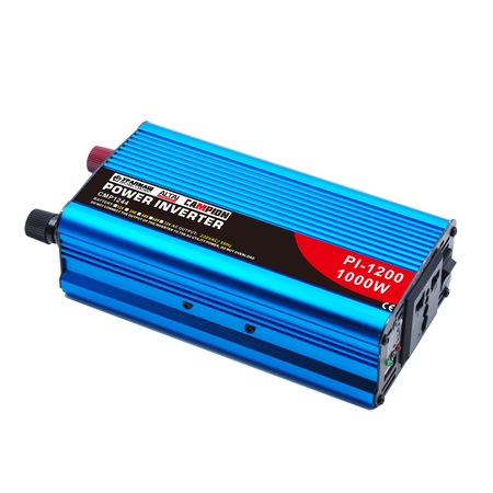 Токов инвертор 12V към 220V 1000W Pi1200 с 2 гнезда CAMPION® - eMAG.bg