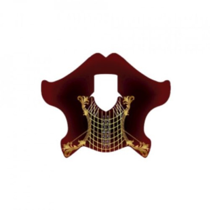 Комплект от 100 шаблона пеперуди, за изграждане на нокти