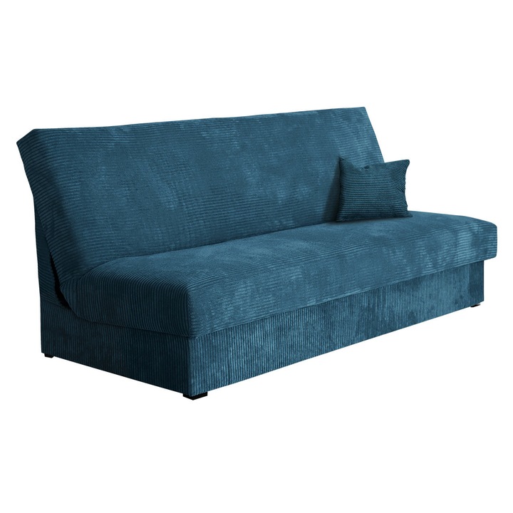 Canapea Ted Mini Reiat, MIRJAN24, albastru, 175x80x80 cm