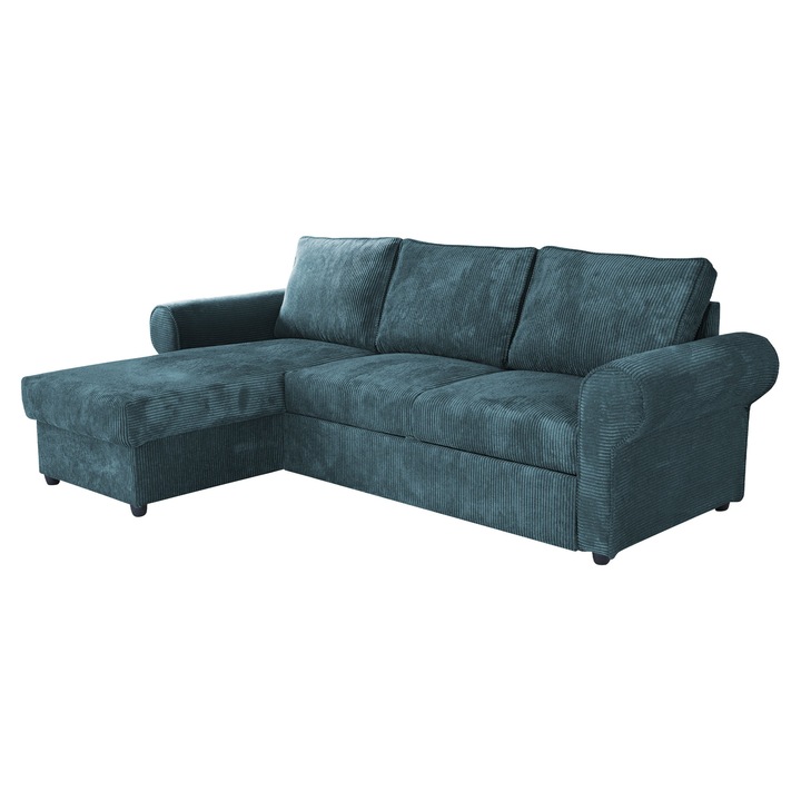 Coltar Madrid Reiat, MIRJAN24, Verde turcoaz, 246x155x90 cm