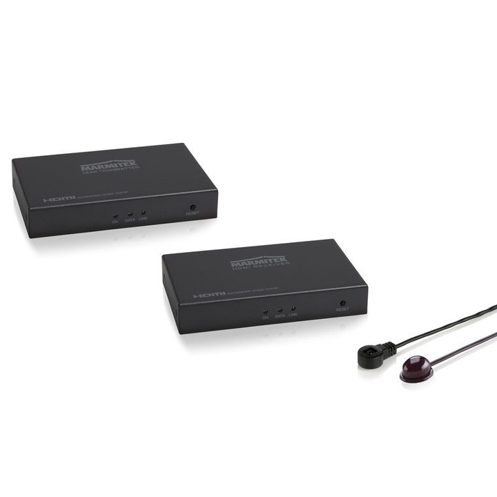 Extender HDMI Marmitek 100m+ MegaView91 prin Single CAT5 + extensie infrarosu