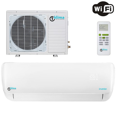 Aparat aer conditionat T klima AC-12TK-T, Wi-Fi inclus, Ionizare, Filtru cu carbon activ, Filtru antibacterian lavabil, Functia follow me, Afisaj led, Functionare silentioasa, Timer, A++, 5 ANI garantie compresor