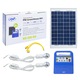 Sistem solar fotovoltaic PNI GreenHouse H01, 30W, USB/Radio/MP3, cu acumulator 12V/7Ah, 2 becuri LED