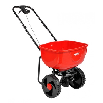Dispozitiv de imprastiere HECHT 270, pentru fertilizator / ingrasamant / seminte / sare, volum 27 l Dispozitiv de imprastiere HECHT 270, pentru fertilizator / ingrasamant / seminte / sare, volum 27 l
