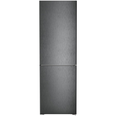 Combina frigorifica Liebherr CNbdc 5223, 330 l, NoFrost, EasyFresh, DuoCooling, Interior Fit, Clasa C, H 185.5 cm, Black Inox
