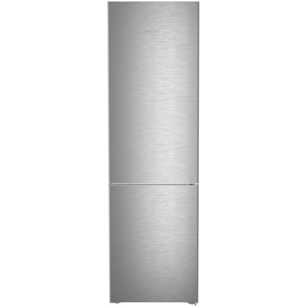 Combina frigorifica Liebherr CNsdc 5703, 371 l, No Frost, EasyFresh, DuoCooling, Interior Fit, Clasa C, H 201.5 cm, Inox