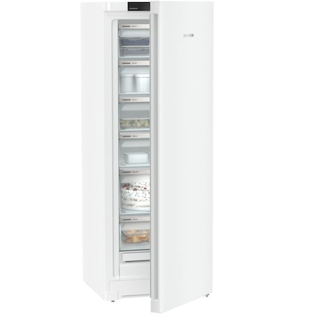 Congelator Liebherr GNe 50Z6, 238 l, 6 sertare, No Frost, SuperFrost, Clasa E, FrostSafe, Touch Display, H 165.5 cm, Alb