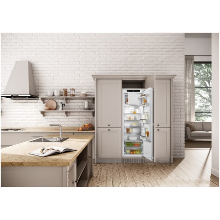 Frigider Incorporabil cu o usa Liebherr IRe 5101, 287 l, H 178.8 cm, EasyFresh, Touch Display, Clasa E, H 177.2 cm, Alb