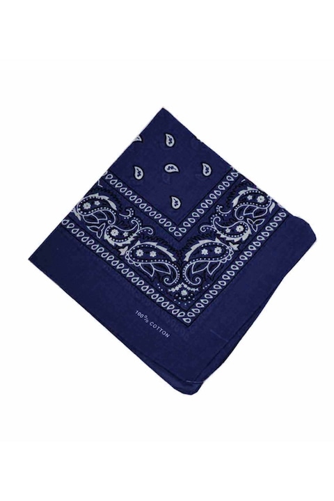Esafra, Textil Alb/Albastru