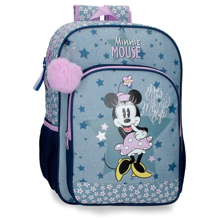 Ghiozdan scoala fete, Minnie Style, 30x40x13 cm