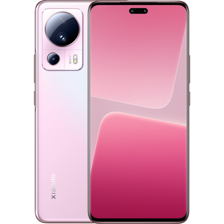 Мобилен телефон Xiaomi 13 Lite, Dual SIM, 128GB, 8GB RAM, 5G, Lite Pink