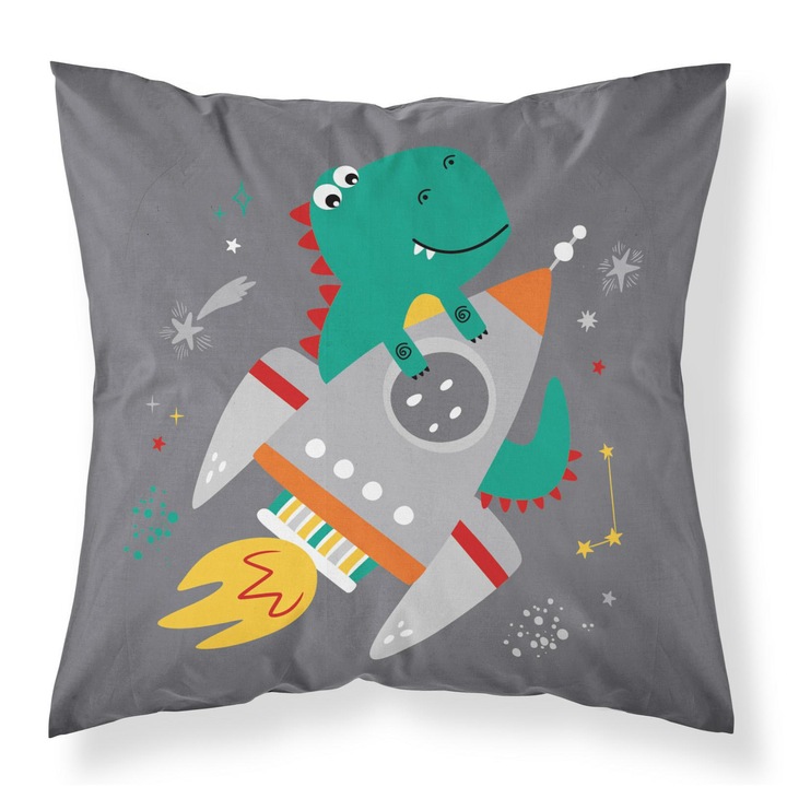 Fata de perna, Detexpol, Bumbac, 40x40 cm, Multicolor