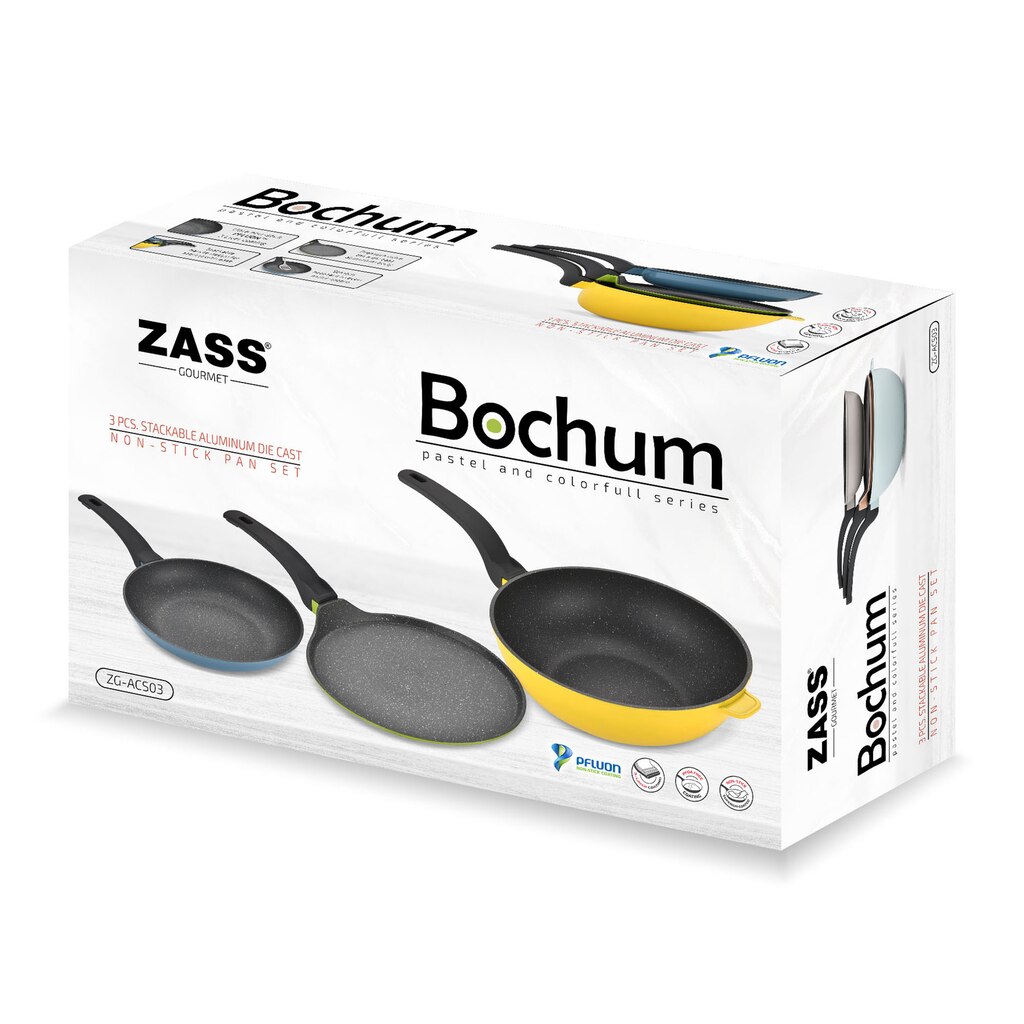 Tescoma 630692 Set 3 Sacchetti Antiaderenti Marroni – Riutilizzabili E Pratici Per Alimenti