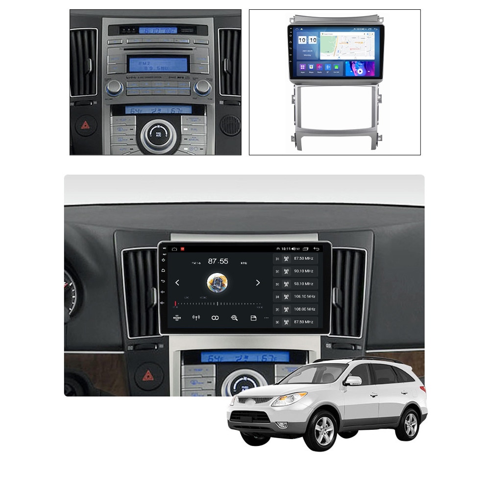 Navigatie dedicata Hyundai Veracruz IX55 2006-2015, NAVI-IT, 4 GB RAM ...