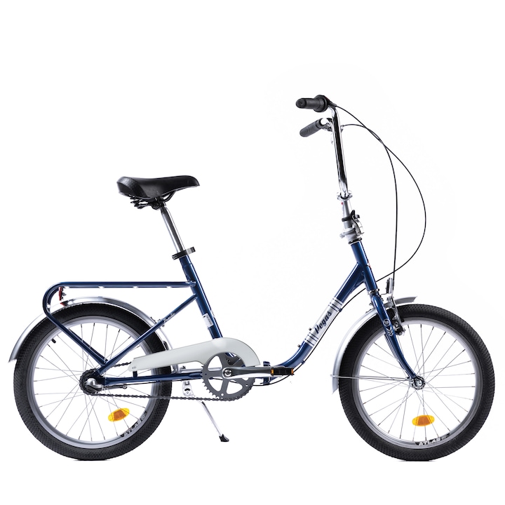 Bicicleta Pegas Practic Retro 20 inch, Otel, 3S Albastru