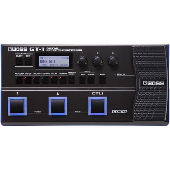 Procesor multi-efect pentru chitara BOSS GT-1 Procesor multi-efect pentru chitara BOSS GT-1