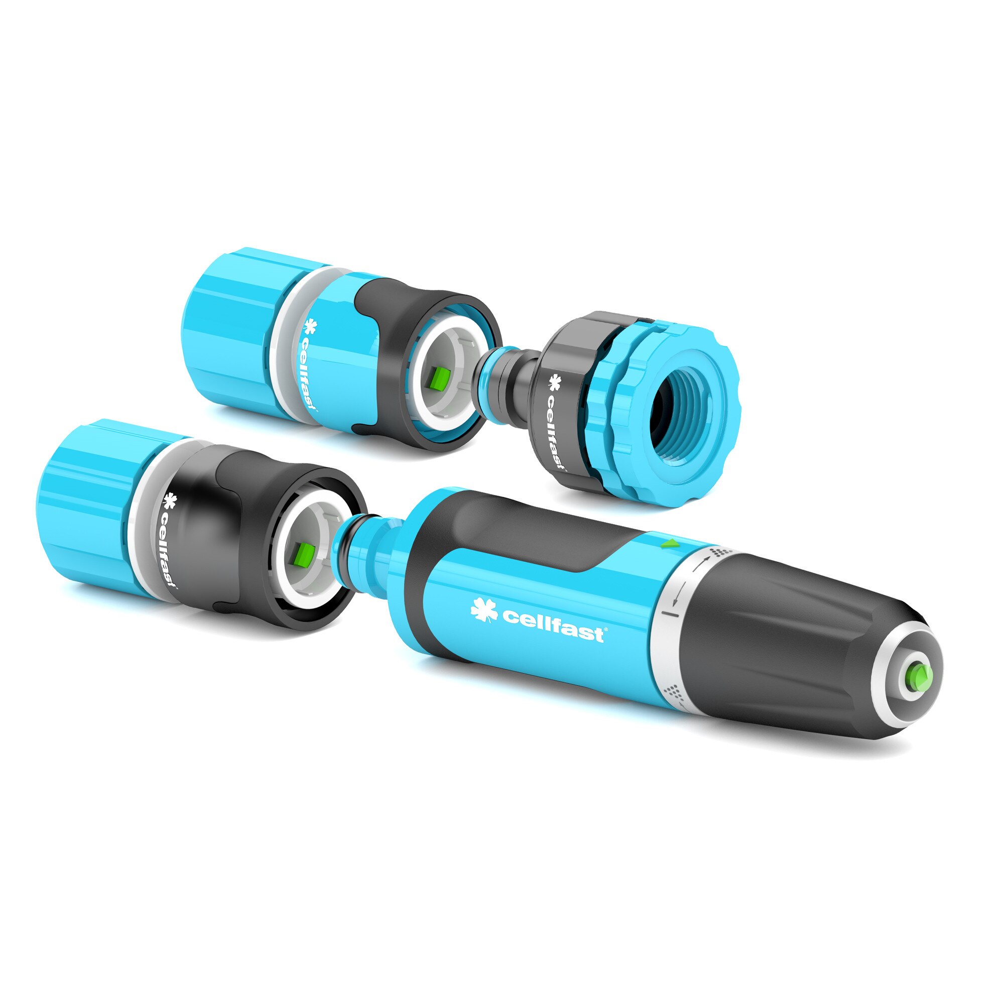 Duza reglabila profesionala cu accesorii ERGO CELLFAST 3/4