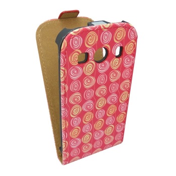 Flip Cover Sligo GreenGo pentru Samsung Galaxy Ace 4 (SM-G357FZ), piele ecologica, rosie Flip Cover Sligo GreenGo pentru Samsung Galaxy Ace 4 (SM-G357FZ), piele ecologica, rosie