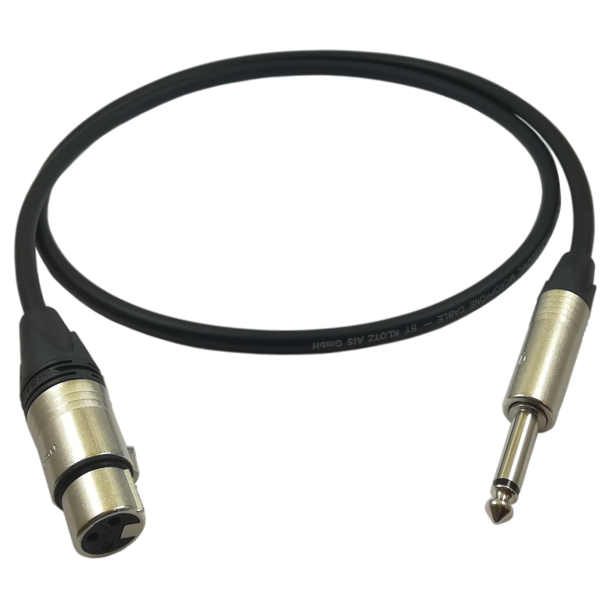 Cablu Semnal Nebalansat Klotz MC2000 - Neutrik XLR Mama / JACK 6,3