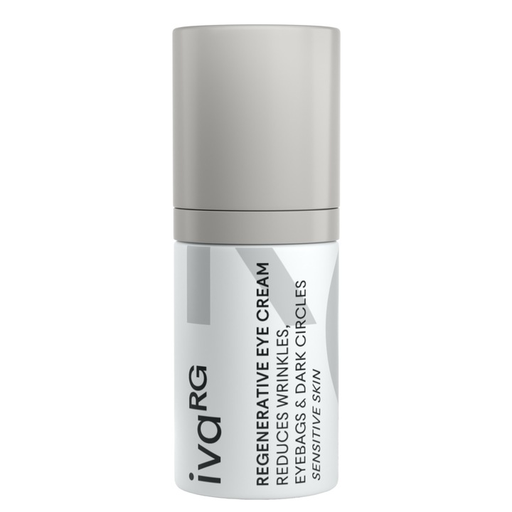 Crema contur de ochi ivaRG Ivatherm, regeneranta cu Acid Hialuronic, 15 ml