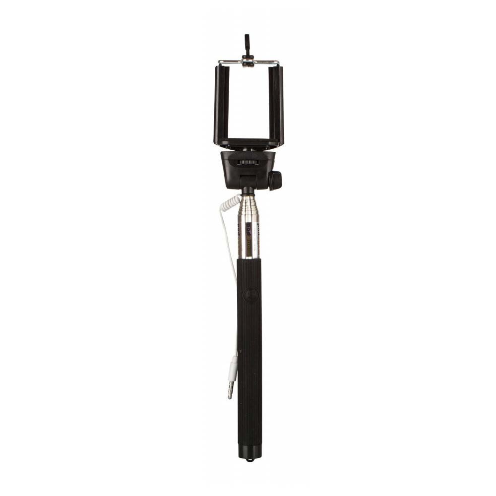 Selfie Stick Extensibil negru cu fir