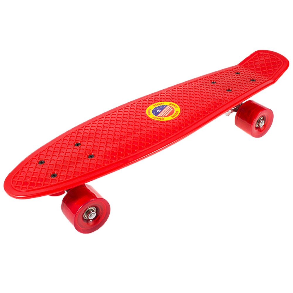 PennyBoard, Maxx, plastic, 55x14x8 cm, rosu