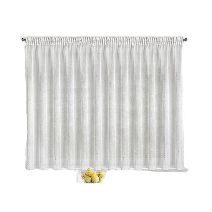 Perdea, Eurofinary, Poliester, 300 x 150 cm, Gri