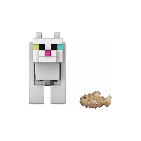 Фигурка Mattel Minecraft White Cat Core Hlb20 - eMAG.bg