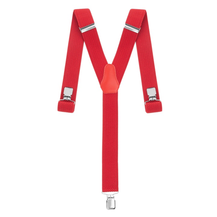 Тиранти за панталони, Aleszale, Унисекс, Червени