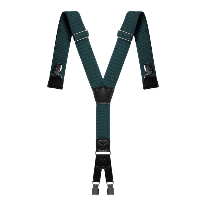 Bretele, Unisex, Aleszale, Verde inchis