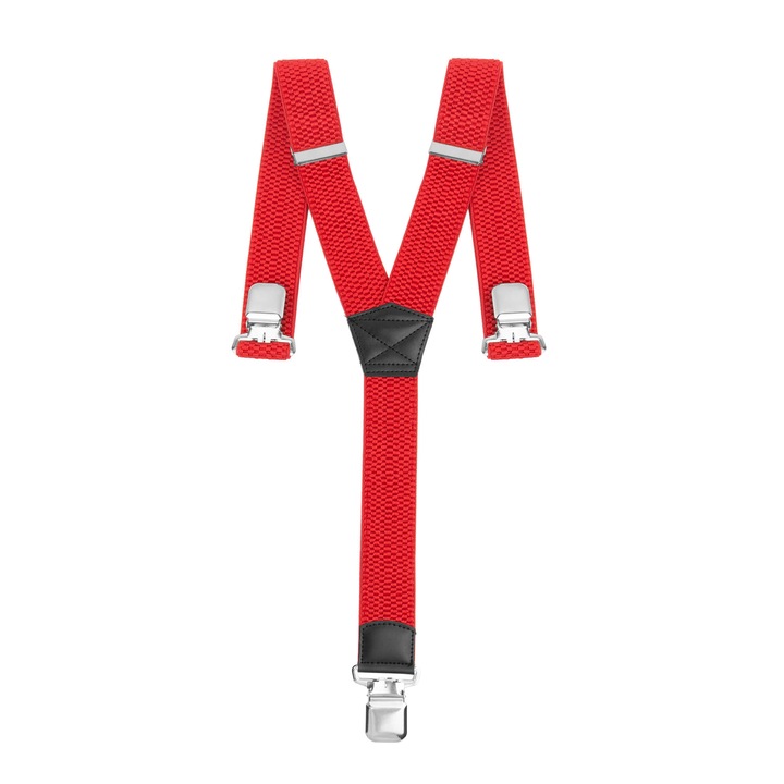 Bretele de schi, Unisex, Aleszale, Rosu