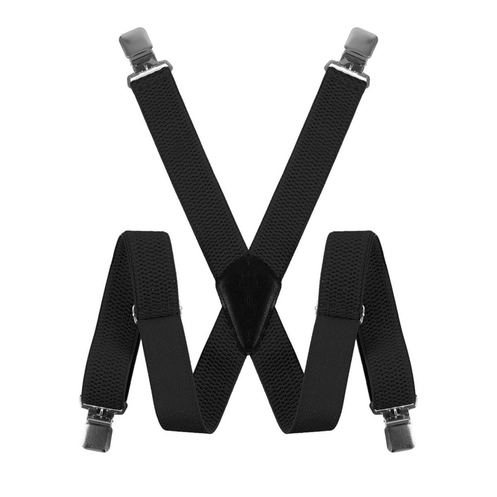 Bretele puternic de schi, Unisex, Aleszale, Negru