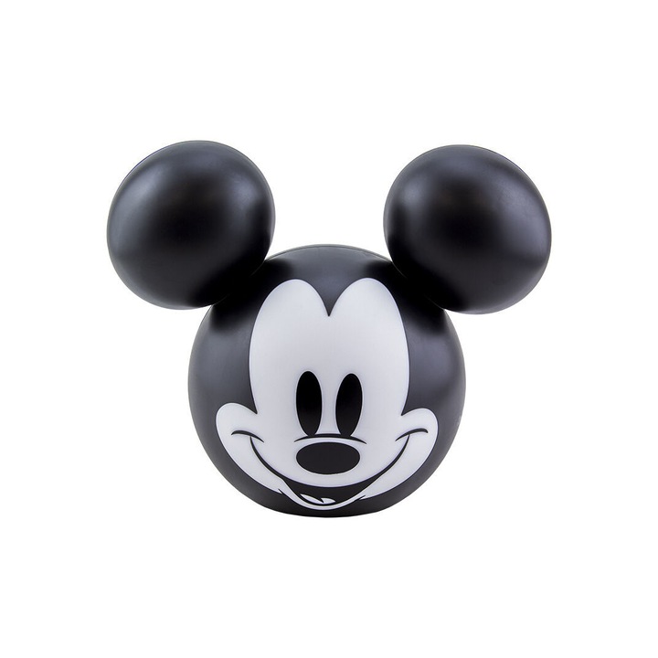 Disney Mickey Mouse 3D lámpa, LED világítás, mérete 14,5 x 18x 11 cm