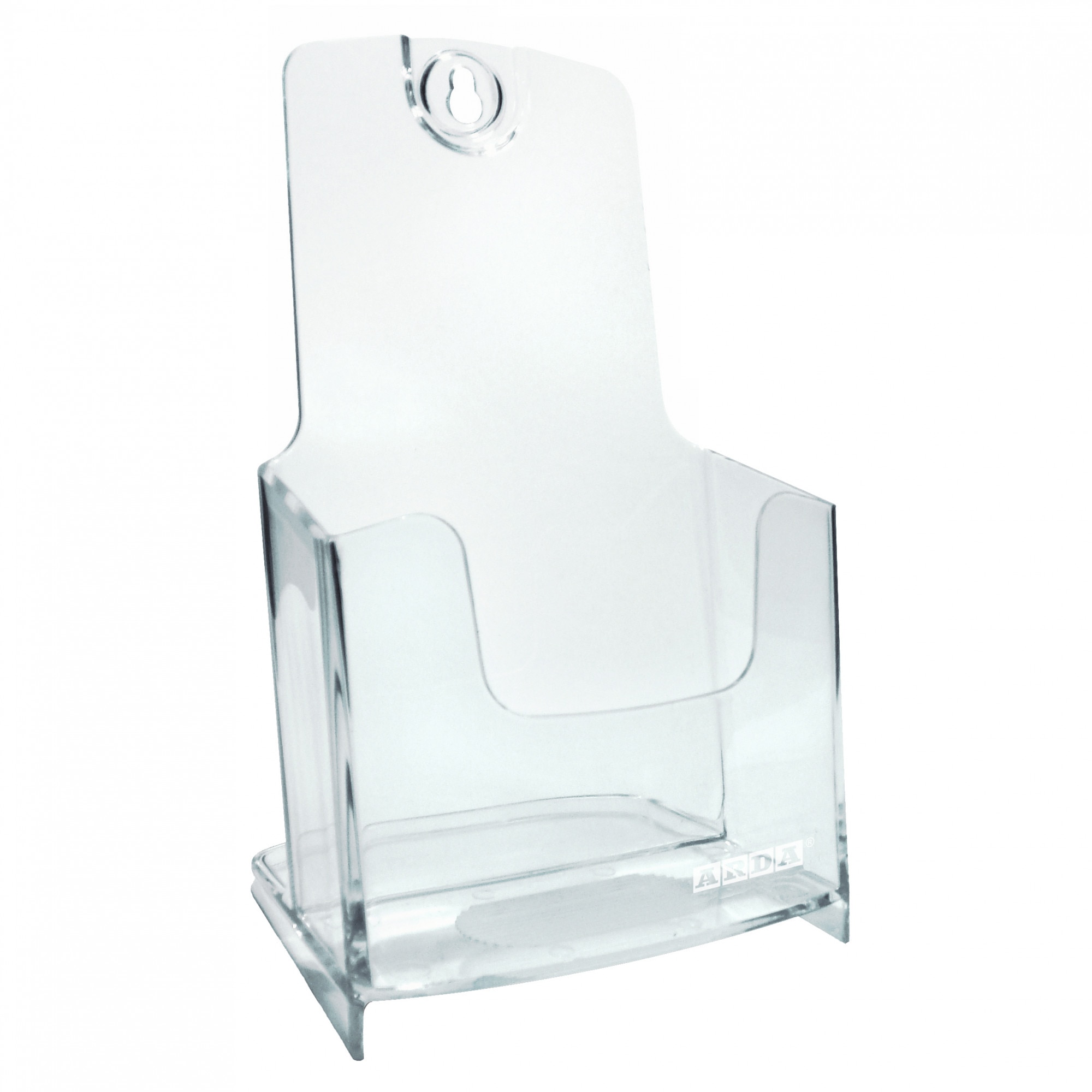 Suport pliante/flyere ARDA format A6 (11 x 15 cm), cu un compartiment, pentru perete sau birou